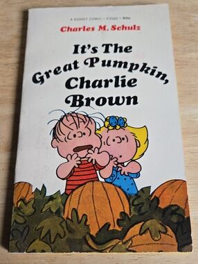 Its The Great Pumpkin Charlie Brown 1968 Book